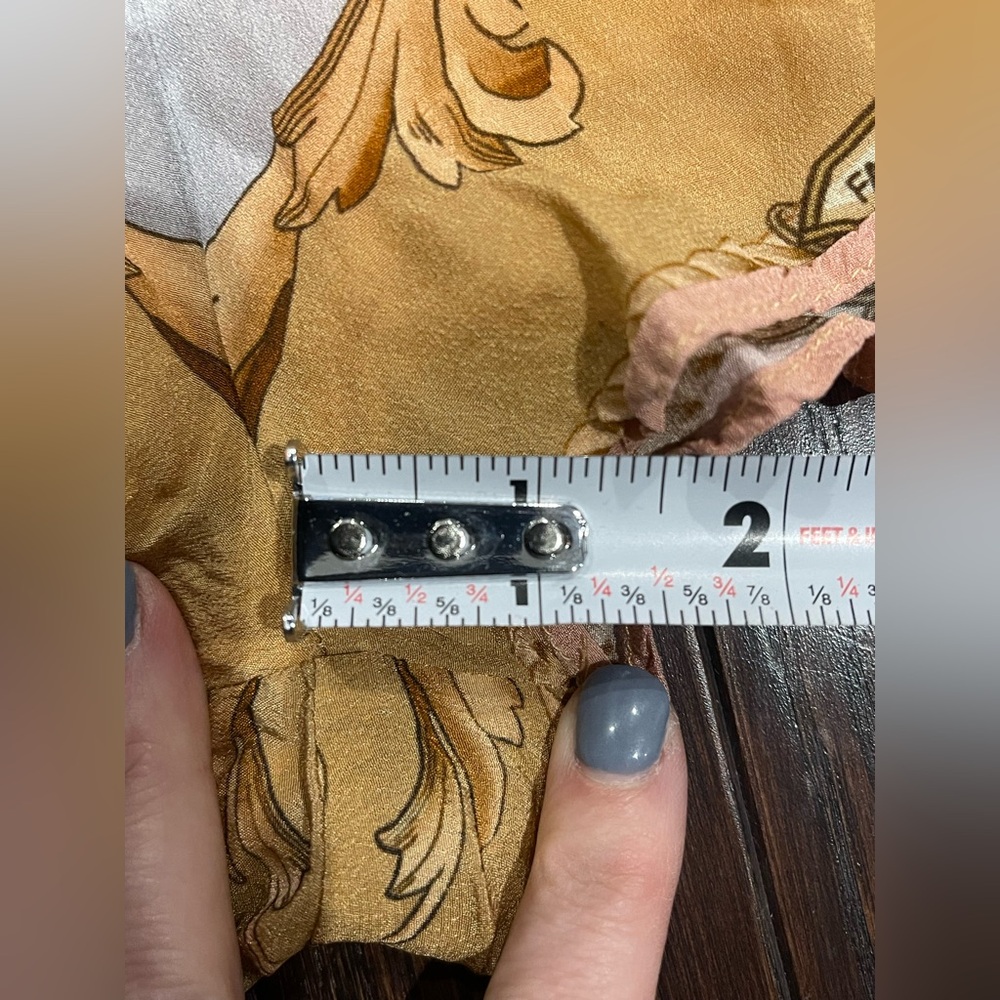 FARM Rio Yellow Floral Scallop-Trim Shorts - Picture 3 of 11